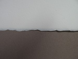 Deckle edge